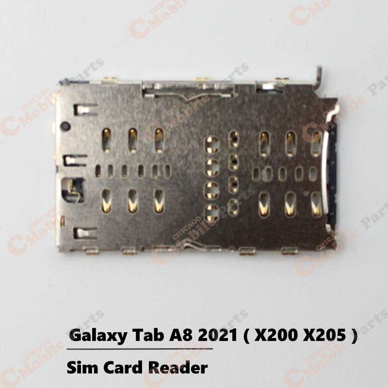 Galaxy Tab A8 2021 Sim Card Reader ( X200 / X205 )