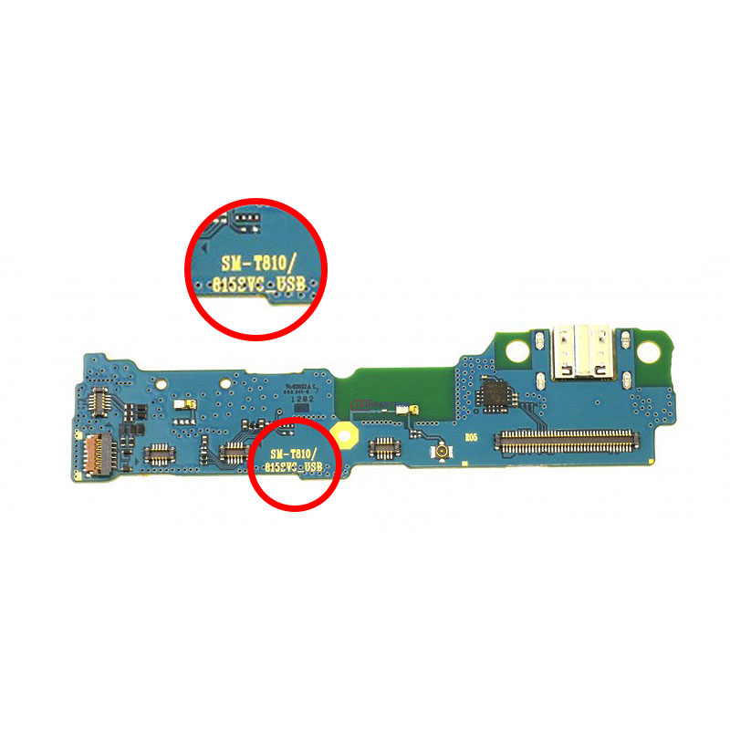 Galaxy Tab S2 (9.7") Dock Connector Charging Port Flex Cable ( Wi-Fi Version )