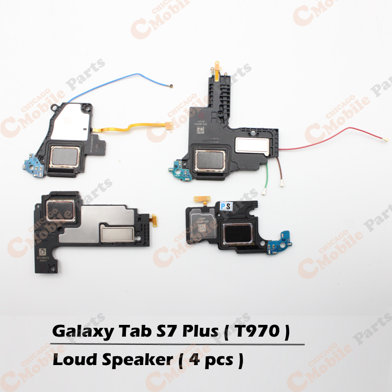 Galaxy Tab S7 Plus Loud Speaker Ringer Buzzer Bottom Speaker ( T970 / T975 / T976 ) - 4 Pcs