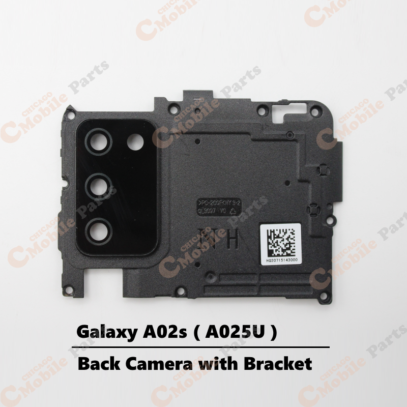 Galaxy A02s Rear Back Camera Lens with Bracket ( A025U / US Version )