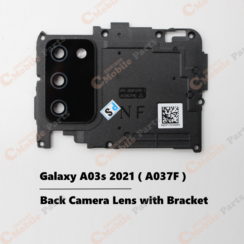 Galaxy A03s 2021 Rear Back Camera Lens with Bracket ( A037F )