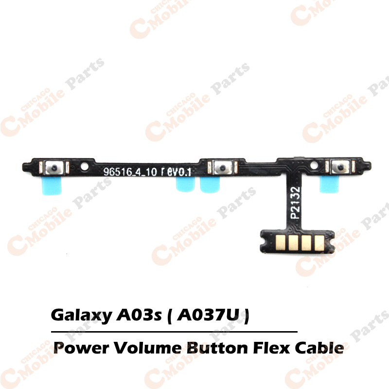 Galaxy A03s Power Volume Button Flex Cable ( A037U / US Version )