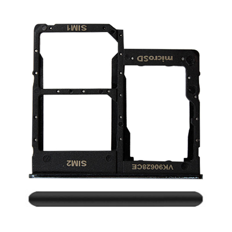 Galaxy A10e / A20e Dual Sim Card Tray Holder ( A102 / A202 ) - Black