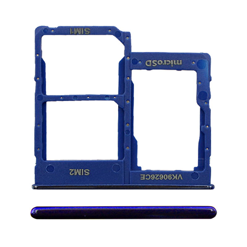 Galaxy A10e / A20e Dual Sim Card Tray Holder ( A102 / A202 ) - Blue