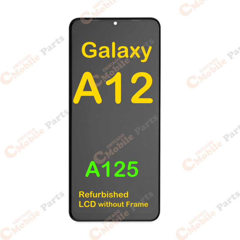 Galaxy A12 / A12 Nacho LCD Screen Assembly without Frame ( Refurbished )