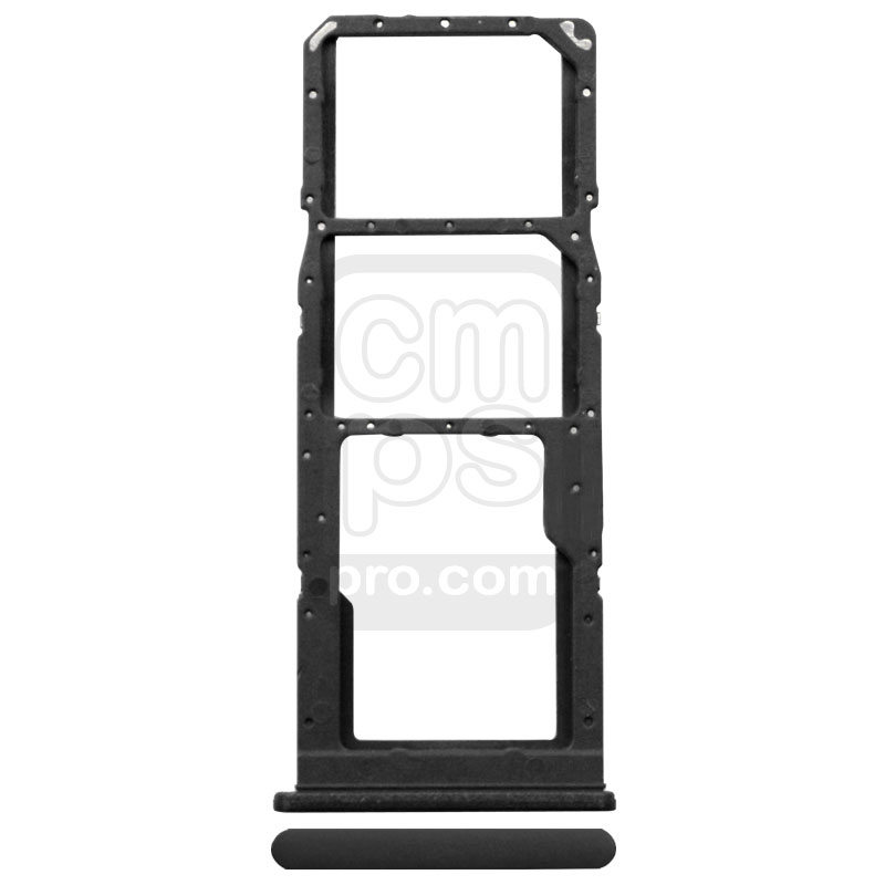 Galaxy A12 Dual Sim Card Tray Holder ( A125 / Dual / Black )