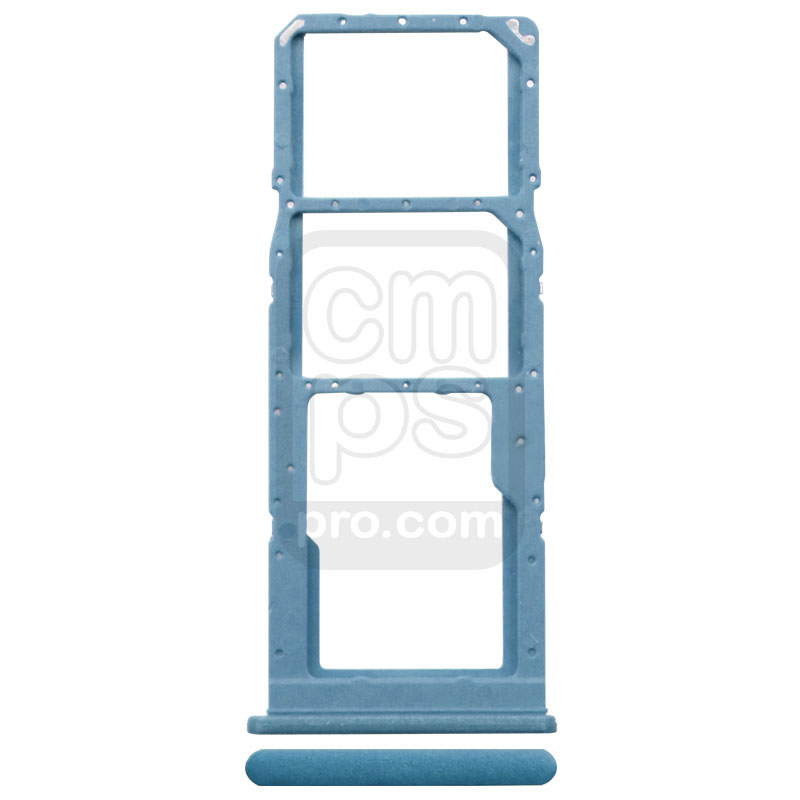 Galaxy A12 Dual Sim Card Tray Holder ( A125 / Dual / Blue )