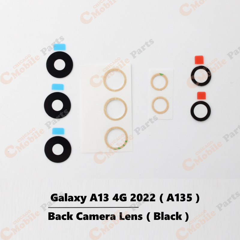 Galaxy A13 4G 2022 Rear Back Camera Lens ( A135 / Black )