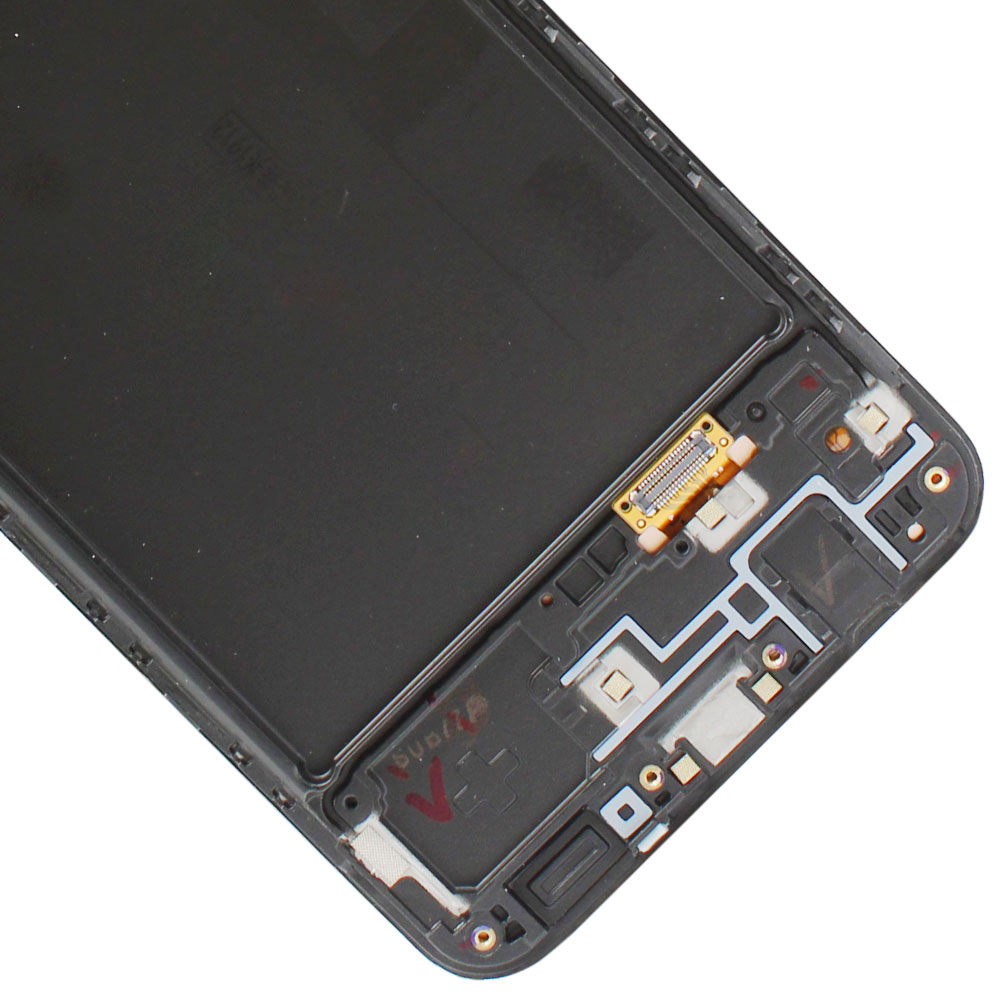 Galaxy A20 OLED LCD Screen Assembly with Frame ( Prime Grade / Black )