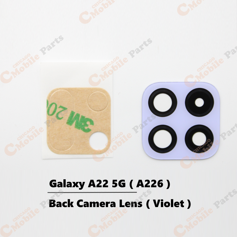 Galaxy A22 5G Rear Back Camera Lens ( A226 / Violet )
