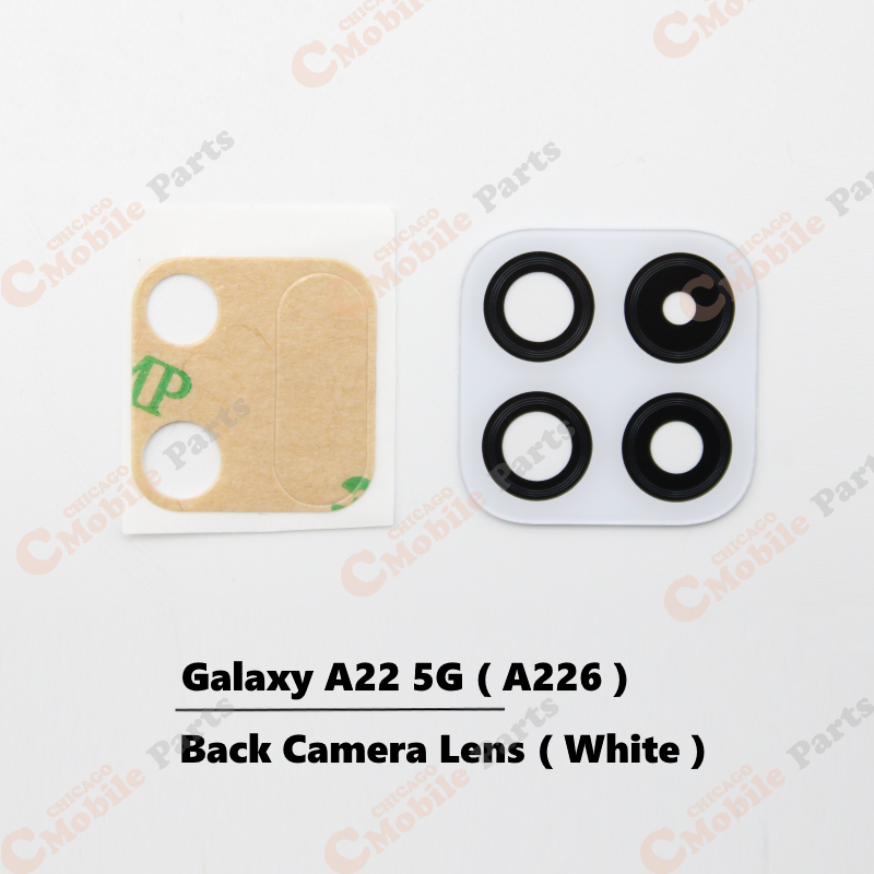 Galaxy A22 5G Rear Back Camera Lens ( A226 / White )