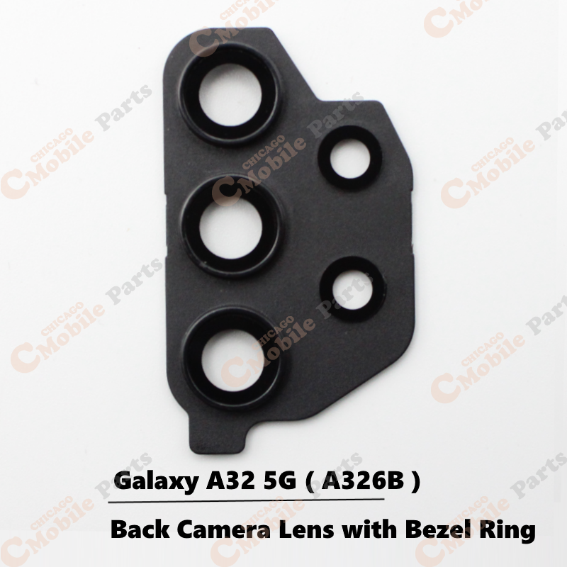 Galaxy A32 5G Rear Back Camera Lens with Bezel Ring ( A326B )