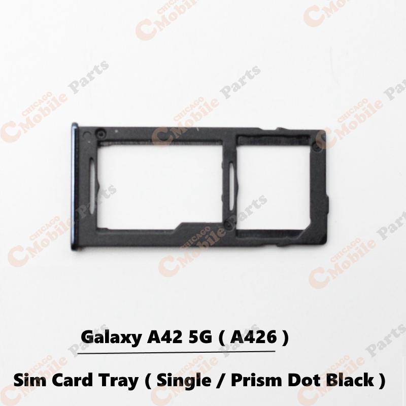 Galaxy A42 5G Sim Card Tray Holder ( A426 / Single / Prism Dot Black )