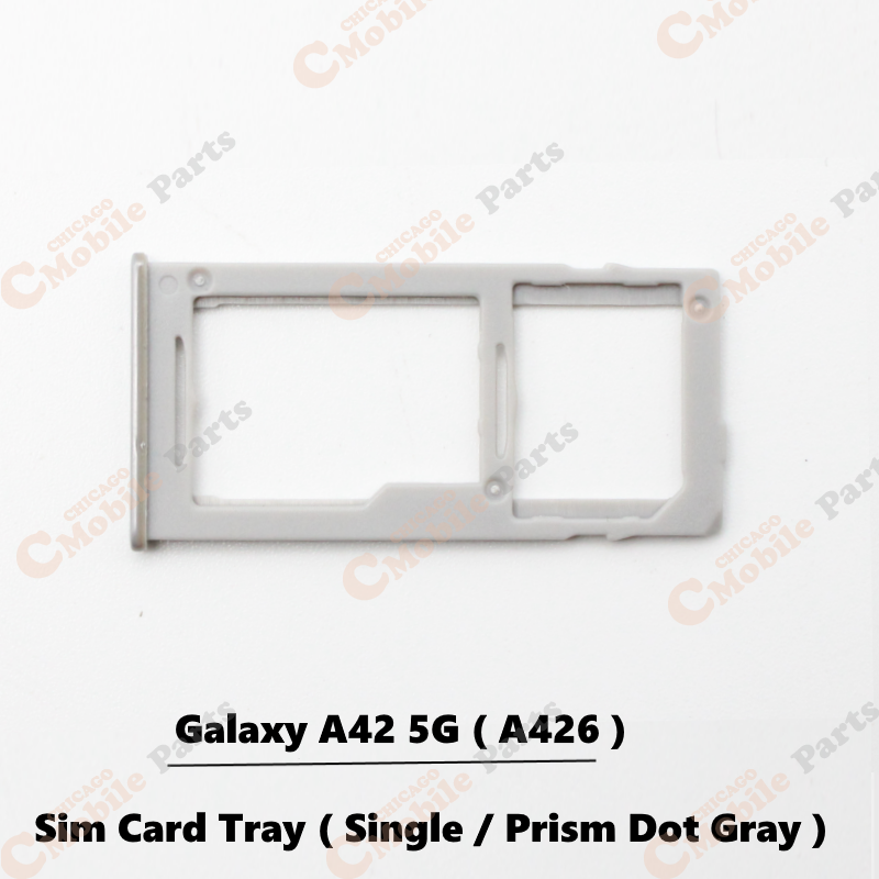 Galaxy A42 5G Sim Card Tray Holder ( A426 / Single / Prism Dot Gray )