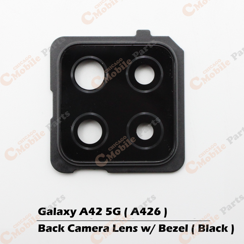 Galaxy A42 5G Rear Back Camera Lens with Bezel ( A426 / Prism Dot Black )