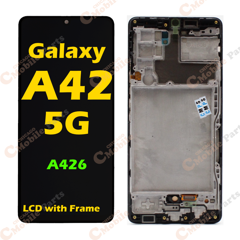 Galaxy A42 5G LCD Screen Assembly with Frame ( A426 / Incell )