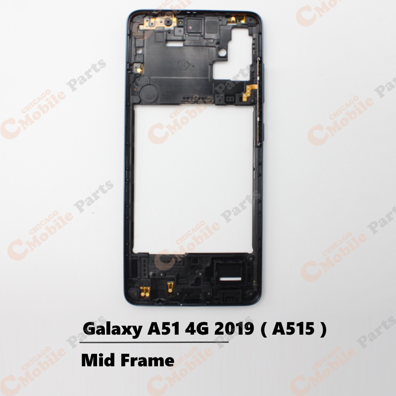 Galaxy A51 2019 Mid Frame Midframe ( A515 / Prism Crush Black )