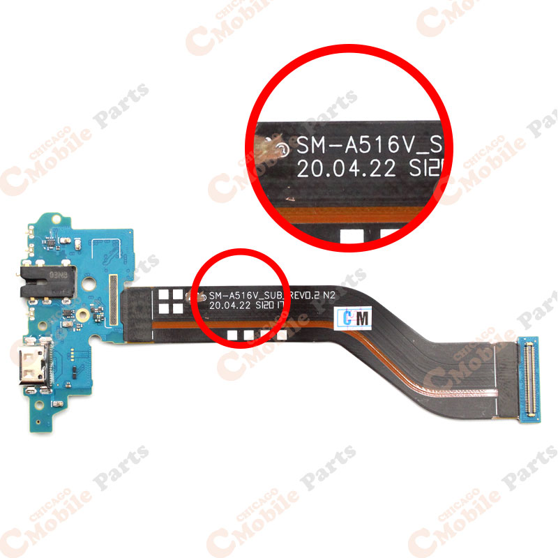 Galaxy A51 5G Dock Connector with Flex Cable ( A516V / US version )