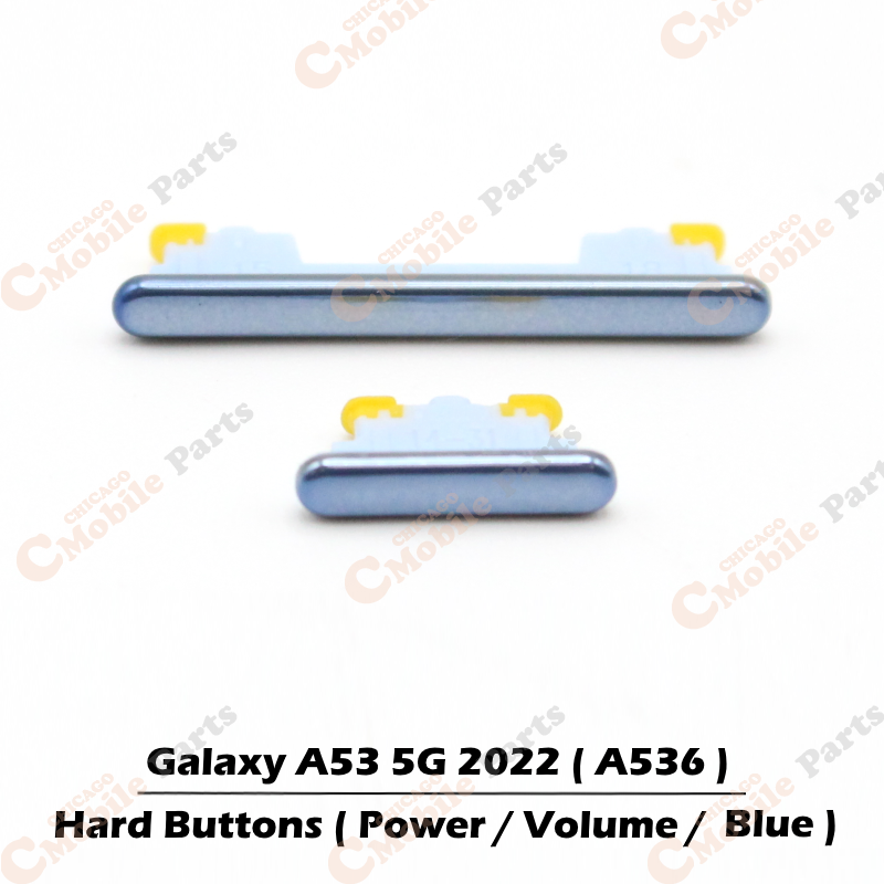 Galaxy A53 5G 2022 Hard Buttons ( Power / Volume / A536 / Blue )