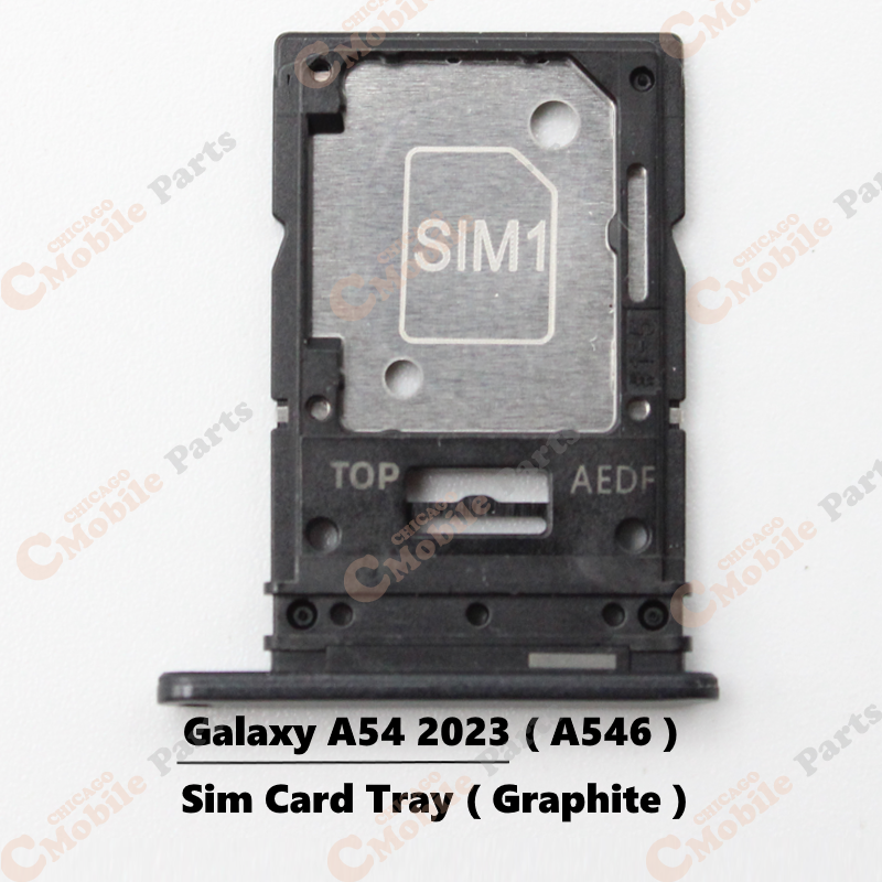 Galaxy A54 2023 Single Sim Card Tray Holder ( A546 / Graphite )
