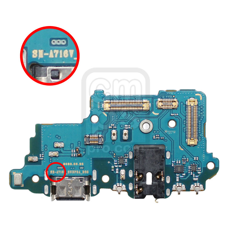 Galaxy A71 5G Dock Connector Charging Port Board ( A716V / Verizon )