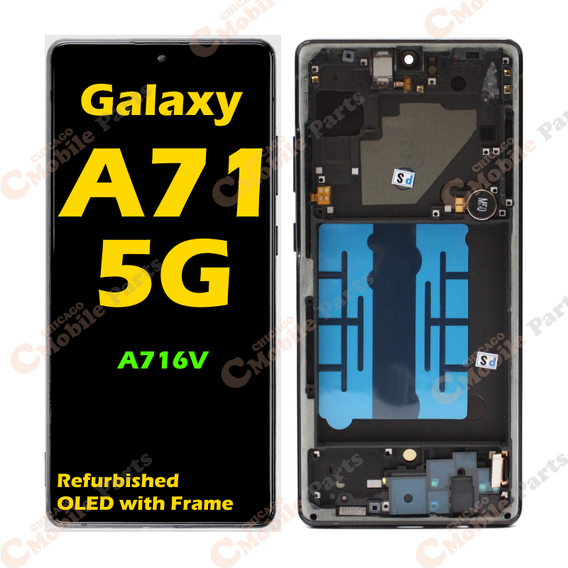 Galaxy A71 5G OLED LCD Screen Assembly with Frame ( A716V / Verizon )