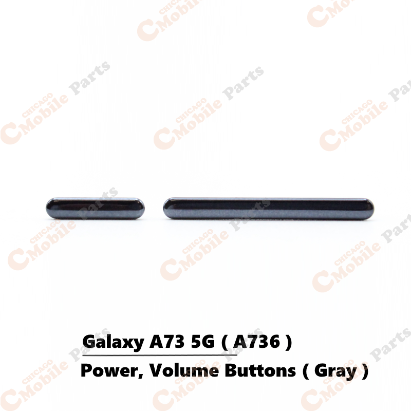 Galaxy A73 5G 2022 Hard Buttons ( Power / Volume / A736 /  Gray )