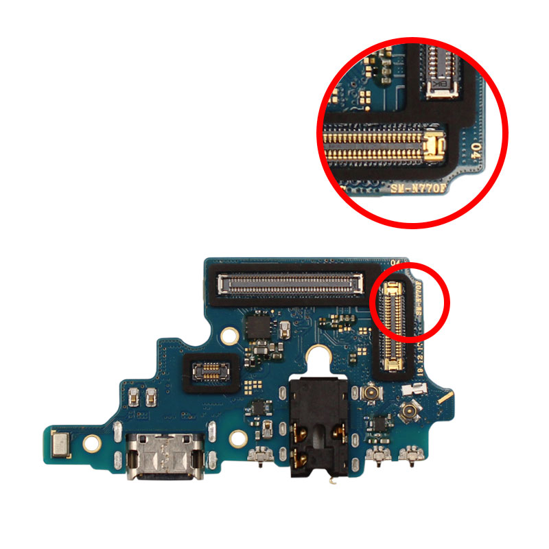 Galaxy Note 10 Lite Dock Connector Charging Port Board