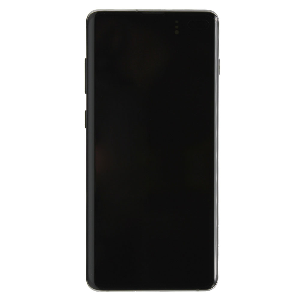 Galaxy S10 Plus LCD Screen Assembly with Frame ( Prism Black )