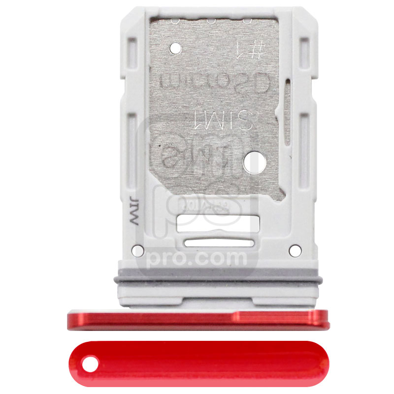 Galaxy S20 FE Dual Sim Card Tray Holder ( Dual / Cloud Red )