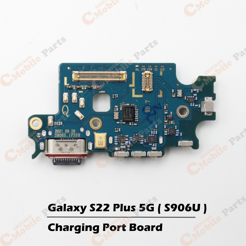 Galaxy S22 Plus 5G Dock Connector Charging Port Board With Sim Card Reader ( S906U / US Version )