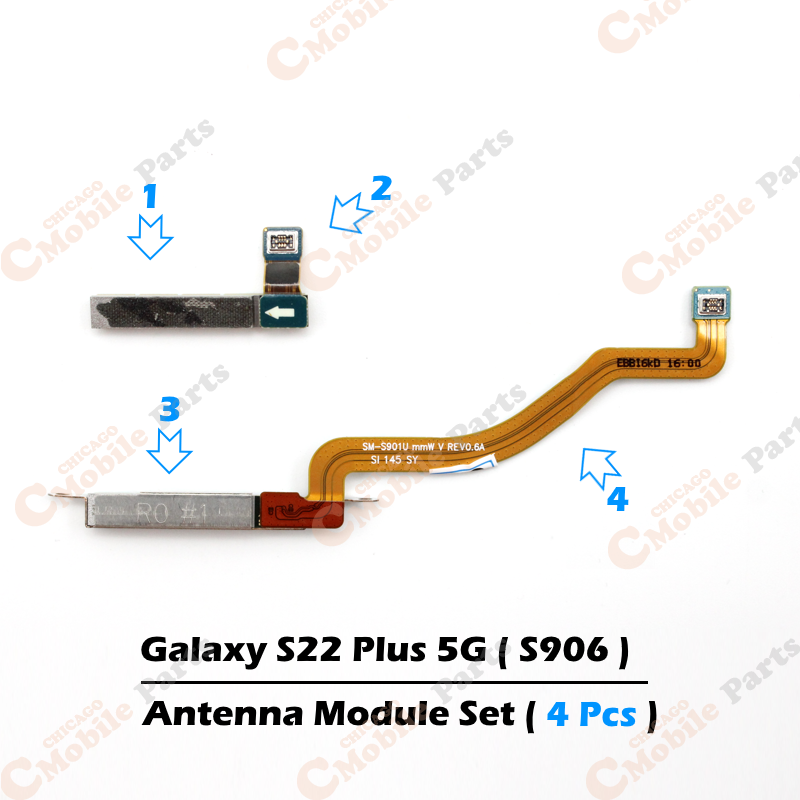 Galaxy S22 Plus 5G Antenna Module Set ( S906 / 4 Pcs )