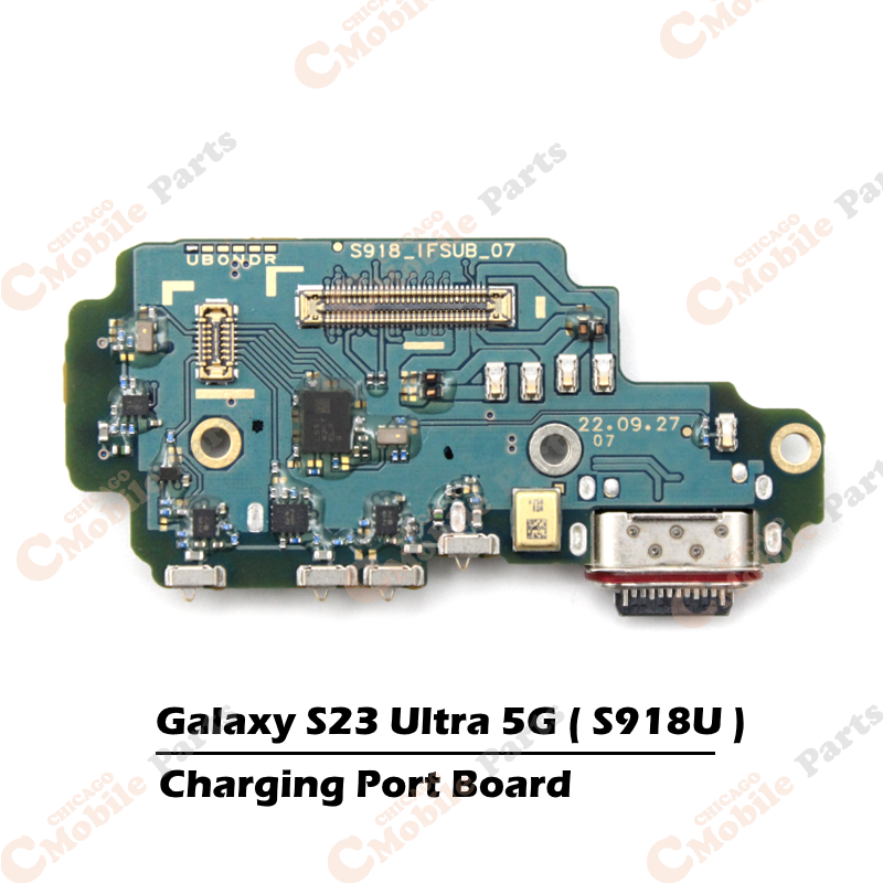 Galaxy S23 Ultra 5G Dock Connector Charging Port Board ( S918U )