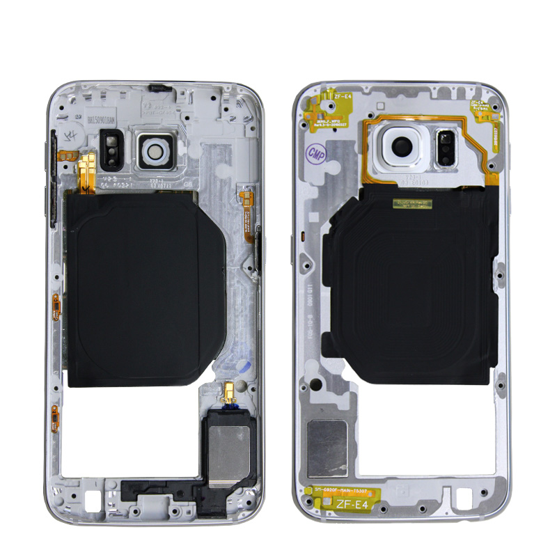 Galaxy S6 Mid Frame Midframe ( White )
