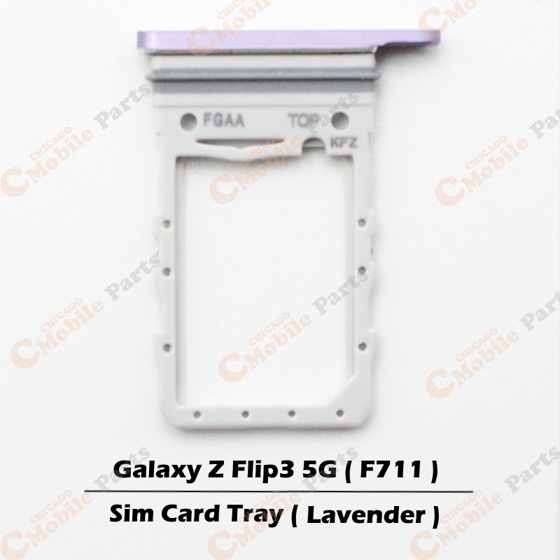 Galaxy Z Flip 3 5G Sim Card Tray Holder ( Lavender )