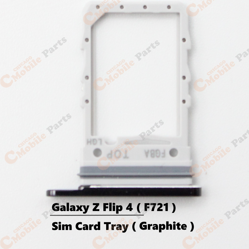 Galaxy Z Flip 4 5G Sim Card Tray Holder ( F721 / Graphite )