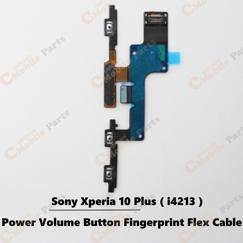 Sony Xperia 10 Plus Power Volume Button Fingerprint Flex Cable ( i4213 / Silver )