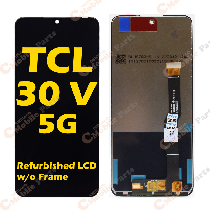 TCL 30 V 5G LCD Assembly without Frame ( Refurbished )