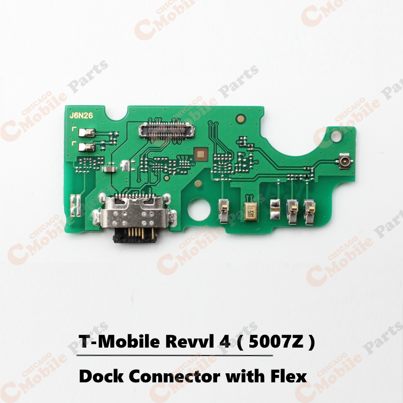 T-Mobile Revvl 4 Dock Connector Charging Port with Flex Cable ( 5007Z )