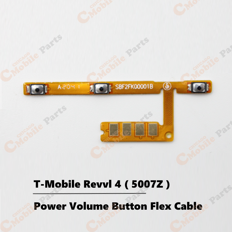 T-Mobile Revvl 4 Power Volume Button Flex Cable ( 5007Z )