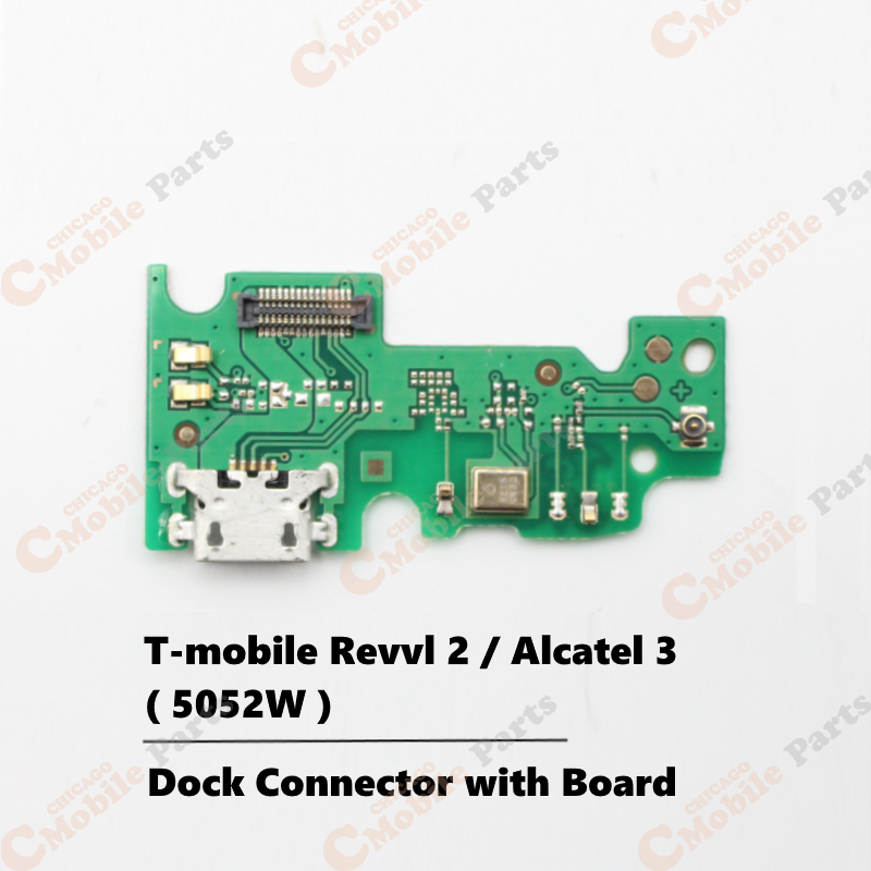 T-Mobile Revvl 2  Alcatel 3 Dock Connector Charging Port with Board ( 5052W )