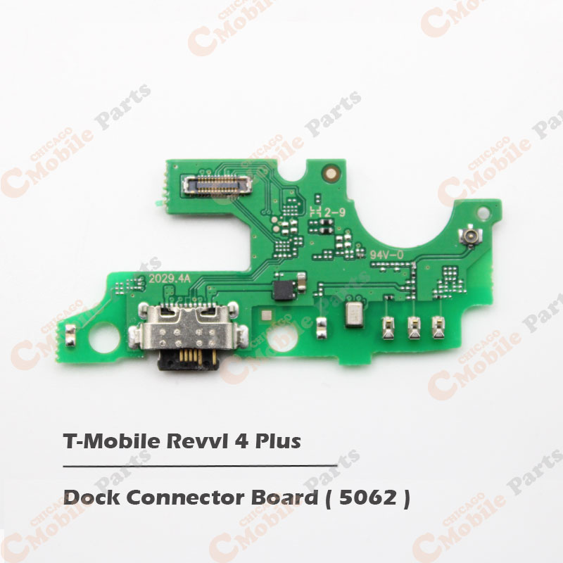 T-Mobile Revvl 4 Plus Dock Connector Charging Port Board ( 5062 )