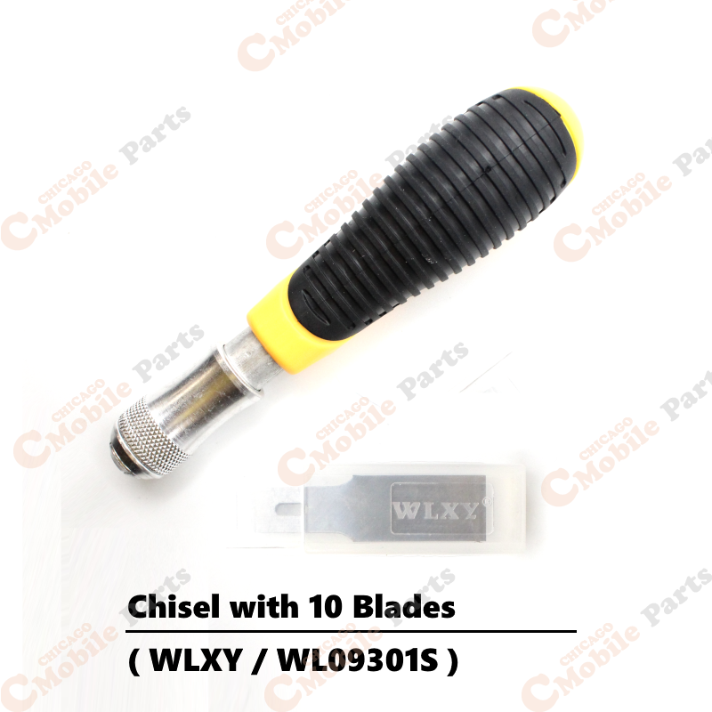 Chisel with 10 Blades - High-Grade Knife ( WLXY / WL-9301S )