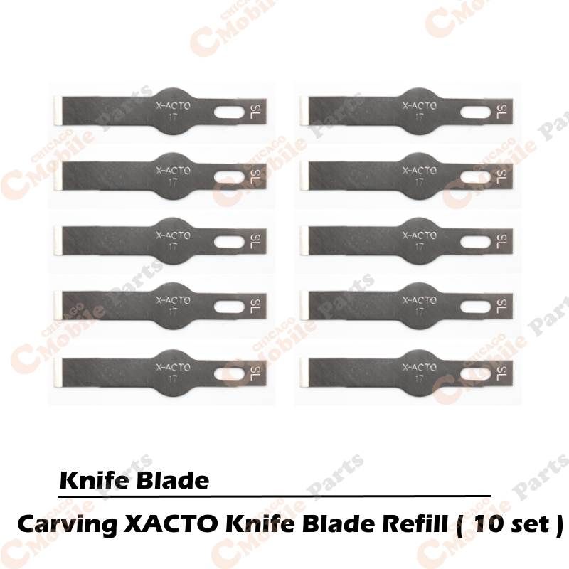 Carving XACTO Knife Blade Refill ( Set of 10 )