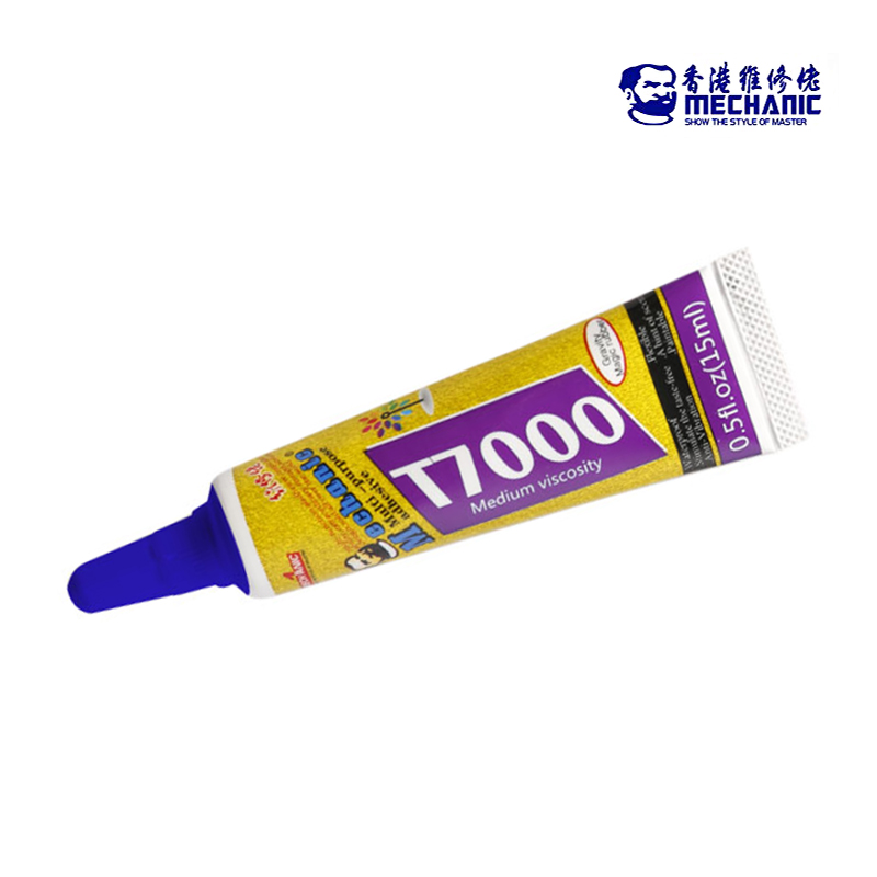 Adhesive Glue MECHANIC (T-7000) for LCD Bezel Frame (Gravity Magic Rubber) - Black Glue