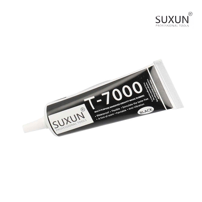 Adhesive Glue SUXUN (T-7000) for LCD Bezel Frame (Gravity Magic Rubber) - Black Glue