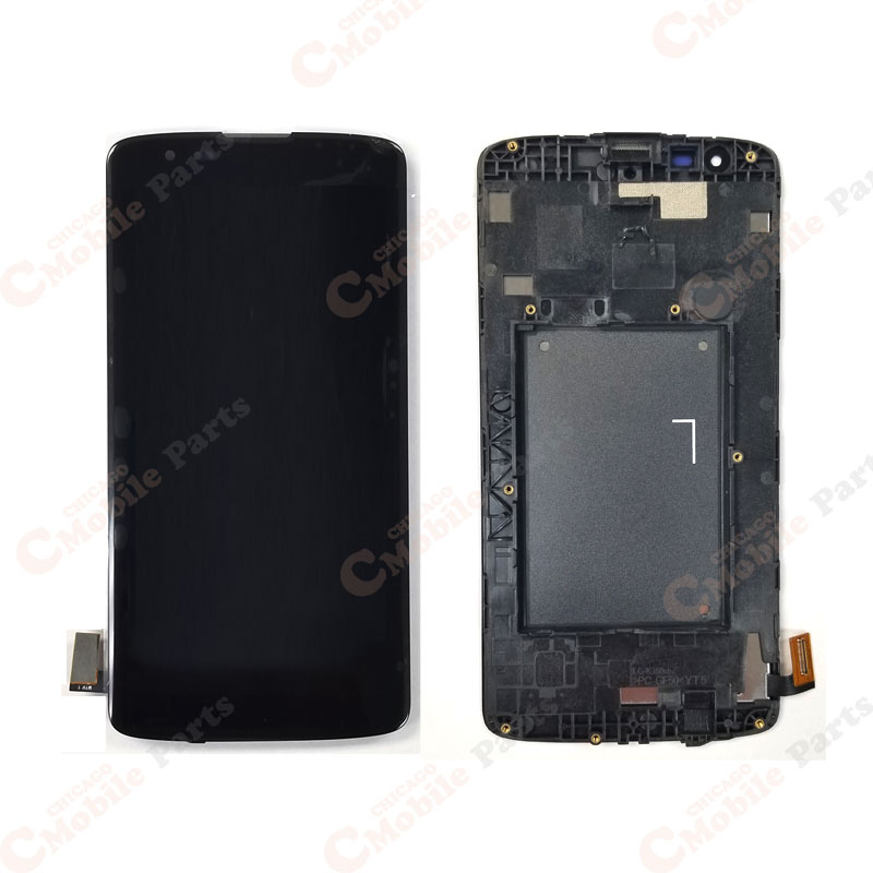 LG K8 (2016) / Phoenix 2 LCD Screen Assembly with Frame ( Black )