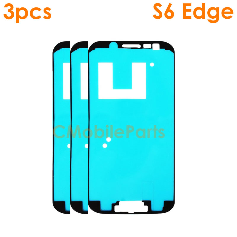 Galaxy S6 Edge Front Housing Adhesive / Tape ( Set of 3 )