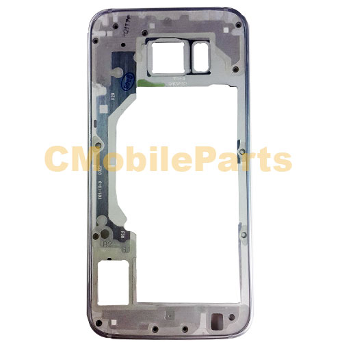 Galaxy S6 Mid Frame Midframe without Small Parts ( Blue )