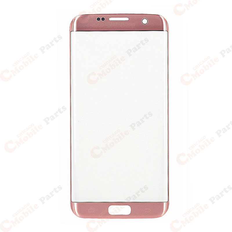 Galaxy S7 Edge Front Glass Lens ( Pink Gold )